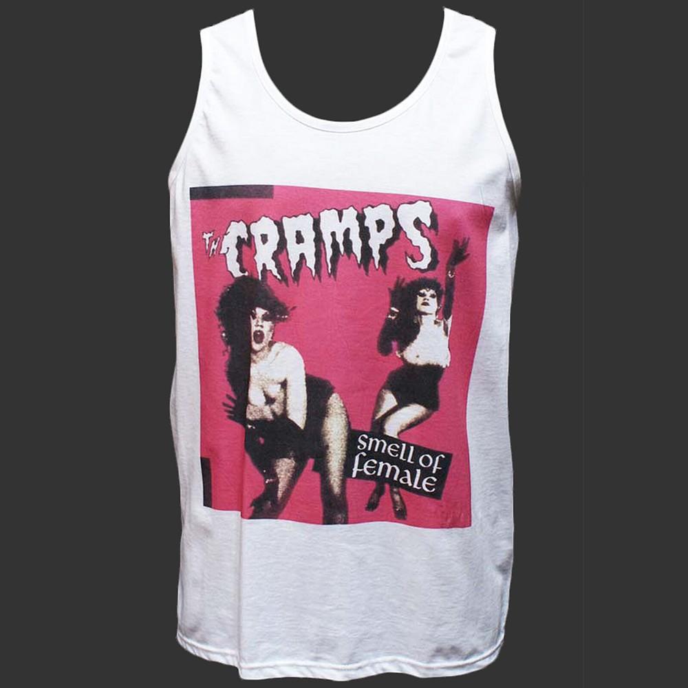 

The Cramps Psychobilly Punk Rock T-SHIRT vest top unisex white S-4XL L