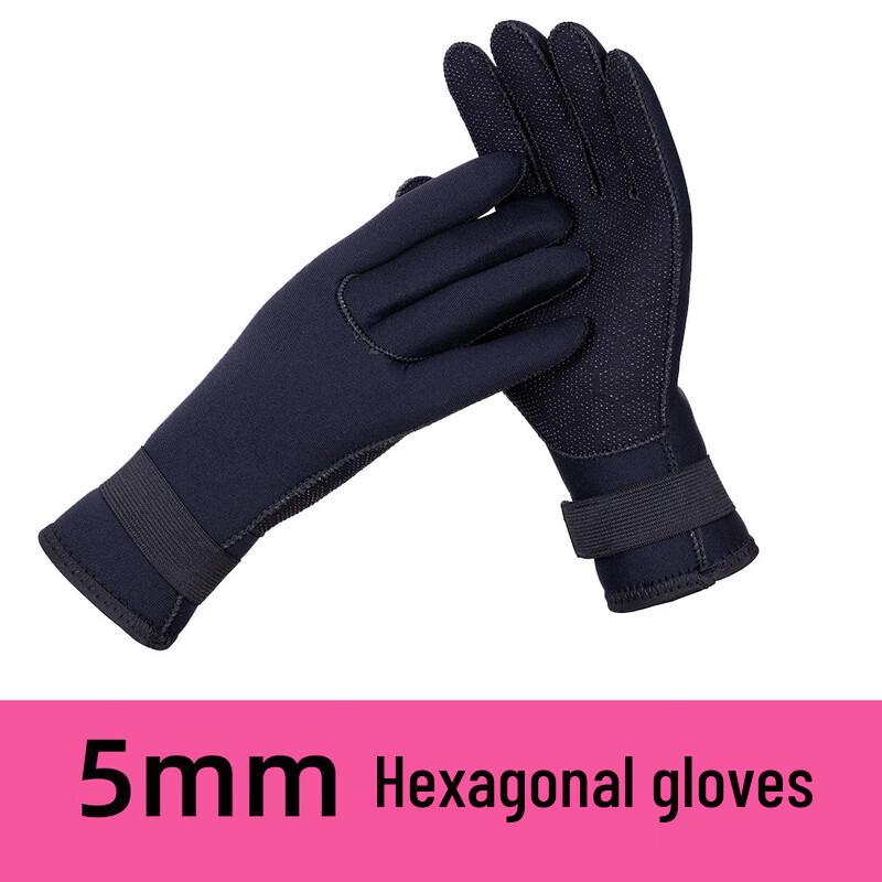 WEZHO 5mm Professional Diving & Water Sports Gloves