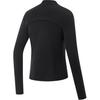 Li Ning Fitness Series Stand Collar Zipper Solid Color Long Sleeve Workout Top Women Tops Black AFDU828-2