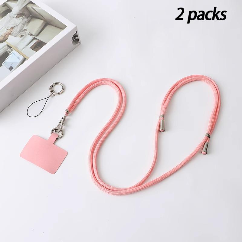 Crossbody Lanyard Necklace Strap Universal Mobile Phone Adjustment Long Hanging Rope With Clip Anti-Lost Lanyard