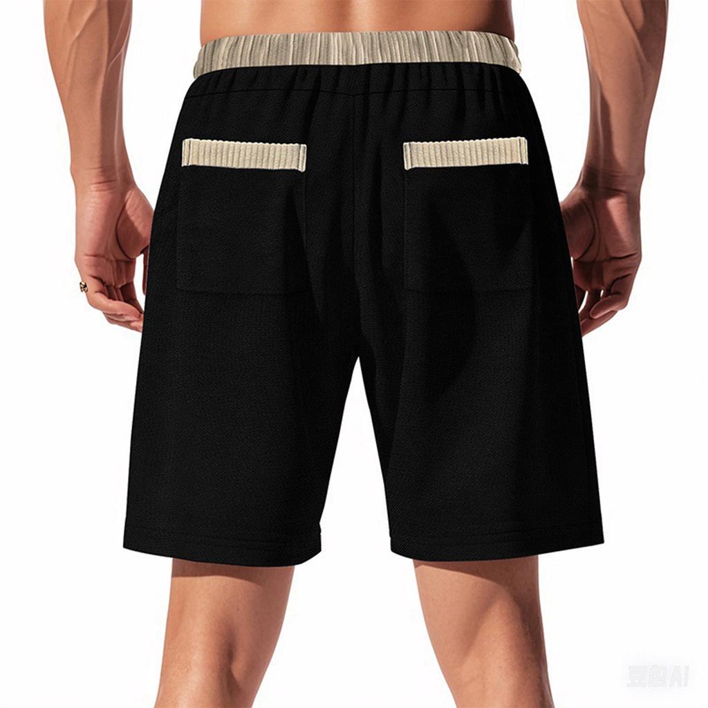 Men'S Fashionable Sports Pants Damaged Casual Shorts