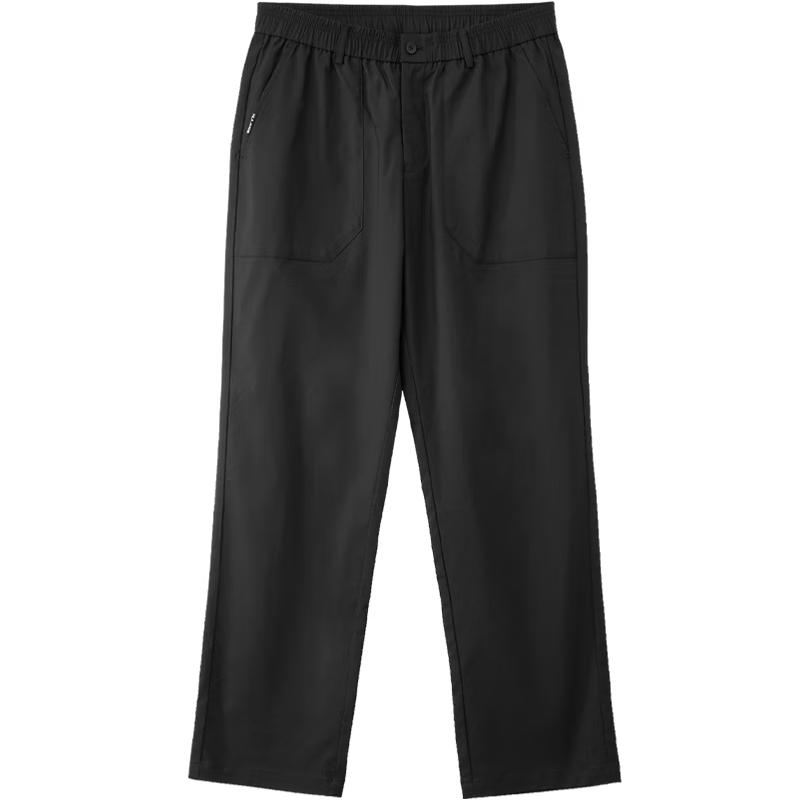 

HLA Black Whale Men s Summer Straight-Leg Casual Pants S