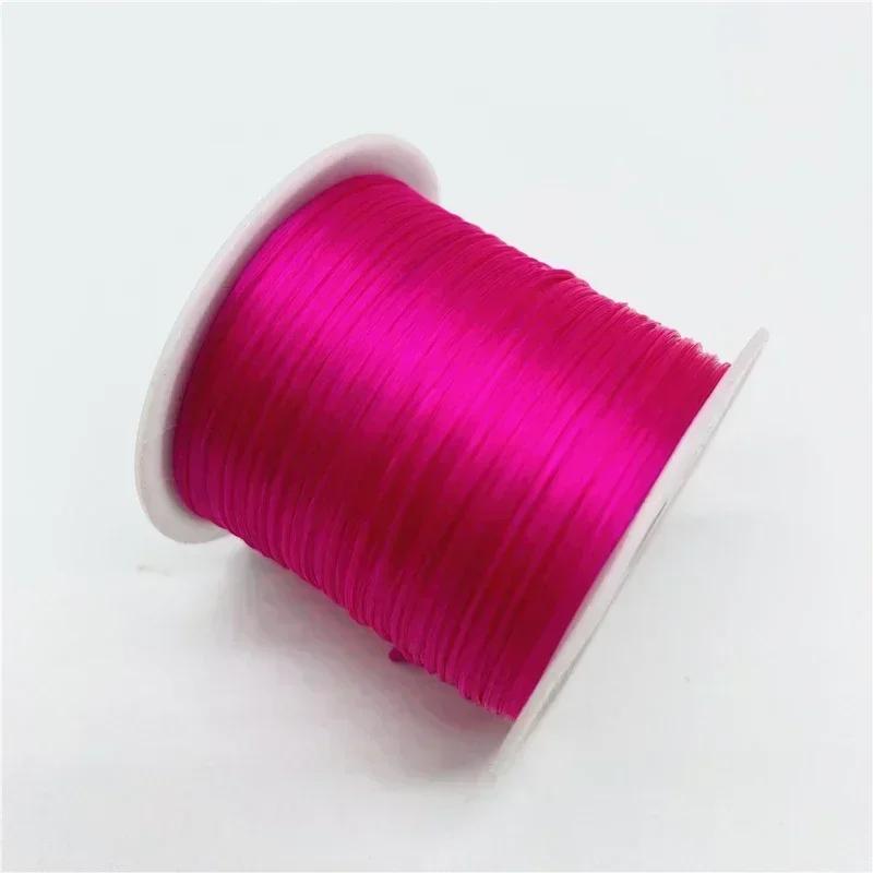 10yards/Roll Jewelry Thread Stretch Elastic Beads Cord Crystal String Line Thread for Jewelry Making Beading Bracelets DIY Rope