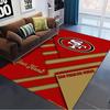 Benutzerdefinierter San Francisco 49ers Teppich für Wohnzimmer, Schlafzimmer, Zuhause, Sofa-Dekoration, Rutschfeste Bodenmatte für Kinder