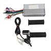 Ebike Controller with LCD Display and Throttle for 36V/48V/64V/72V 500W Systems