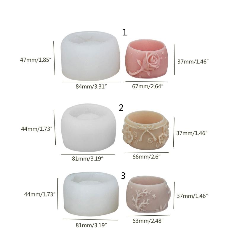 Śliwkowy Róż Geometryczna Forma do Doniczki Silikonowe Formy do Żywicy Ornament Forma Silikonowa do Robienia Doniczki na Sukulenty