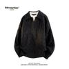 2025 Autumn/Winter Men's Retro Solid Knitwear: Two-Piece Lapel Top