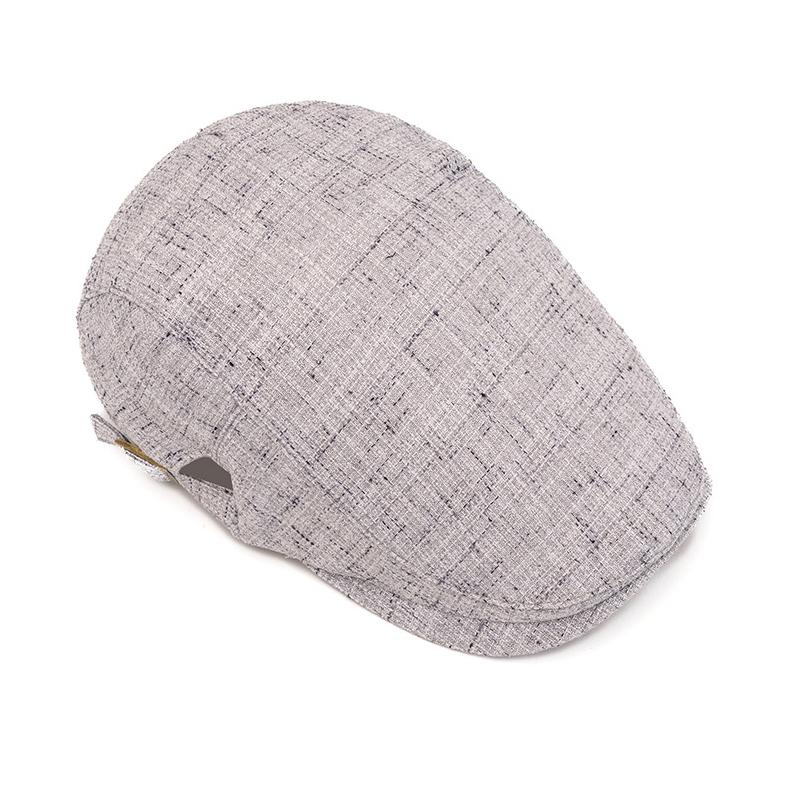 Beret Men's Spring Summer Breathable Forward Cap British Vintage Newsboy Cap
