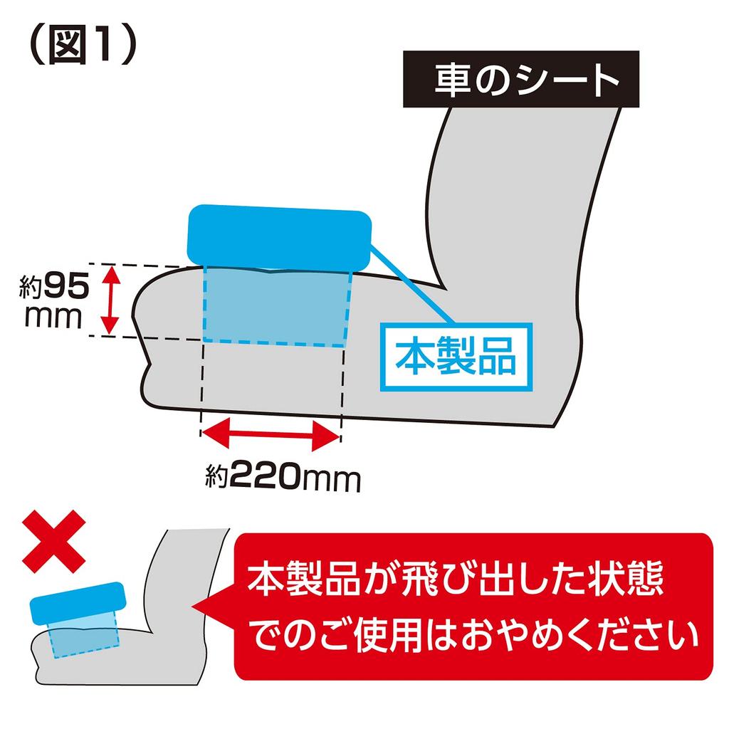 Seiwa IMP084 Car Seat Organizer, Car Storage Supplies, Seat-Side Organizer, Crocodile []