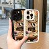 Phone Case: 2D Flat, Fits iPhone 18, 17, 16, 15, 14, 13, 12Pro Protective Case, Detective Panda, Perfect Christmas and Halloween Holiday Gift