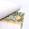 Magnetic Wall Calendar Floral Design 2026 Monthly Overview Planner Thick Paper Ample Writing Space Calendar Home Office School Kitchen Decor