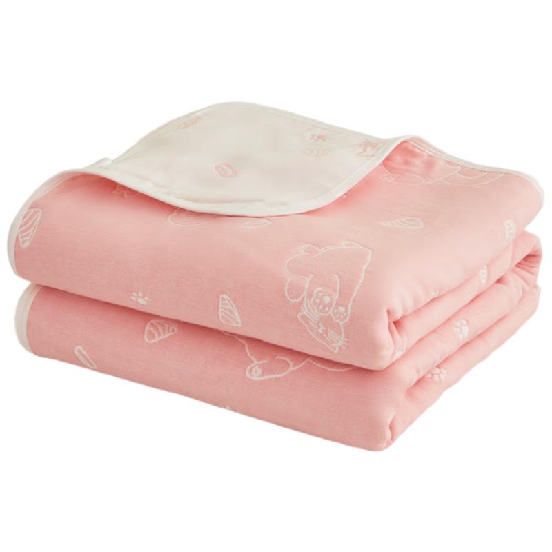 Hengyuanxiang Class A Antibacterial 6-Layer Gauze Cotton Towel Blanket 150 x 200 cm