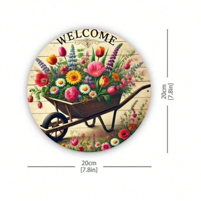Retro Tin Sign Metal Poster Wall Art Home Bar Cafe Club Garage Man Cave Decoration 20x20cm