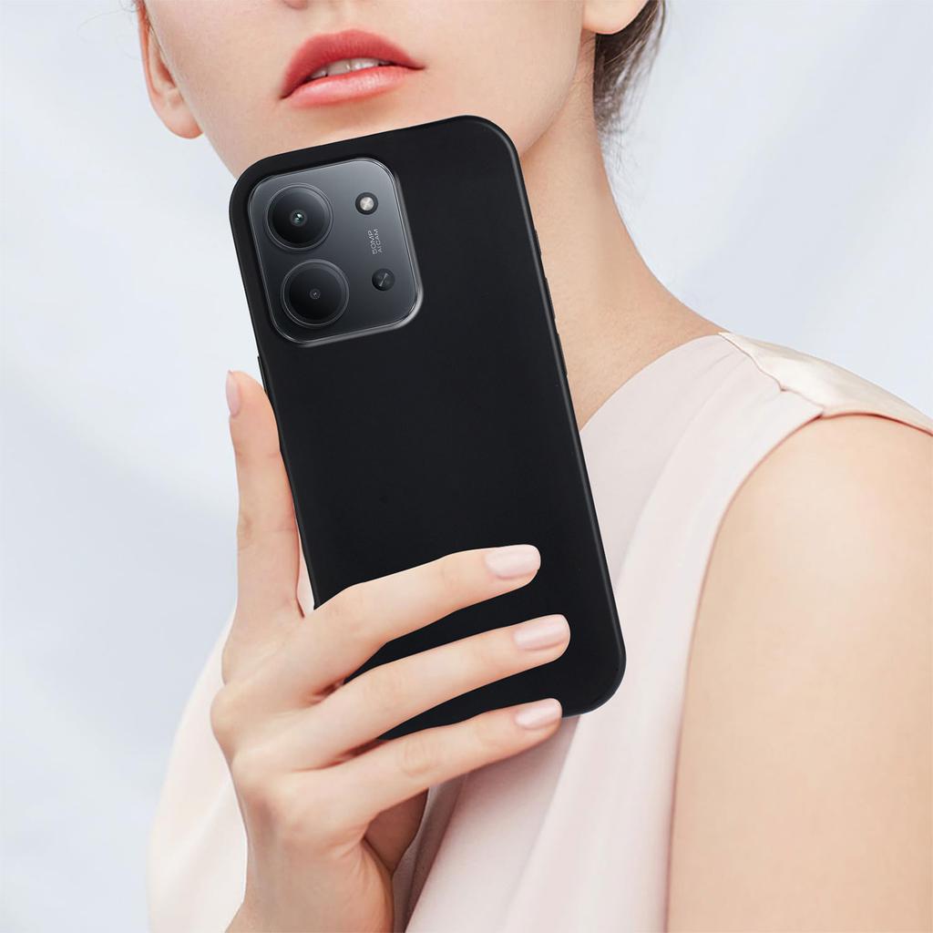 For Xiaomi Redmi 15C 4G (Global) (171 mm) TPU-deksel Mykt Matt Anti-fingeravtrykk Telefonbakdeksel