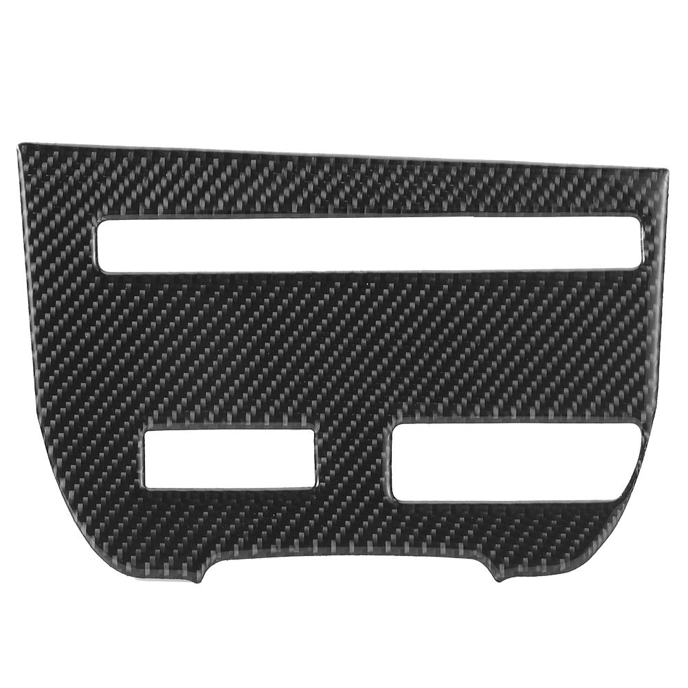 Console Trim Sticker Carbon Fiber CD Player Interior Accessories Fit for Nissan GTR R35 08‑16B
