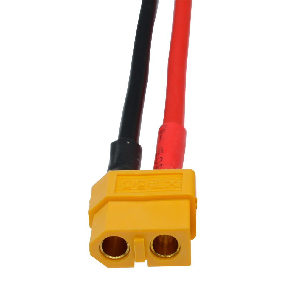 

XT60 Female Male Connector with 10CM 14AWG Silicon Wire for RC Lipo Battery Cable Drone Car BoatController DC 500V