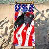 Independence USA Patriotic Eagle Horse Towel Beach Shower Bath Travel Lightweight Skin Friendly for Pool Camping Cruise Summer