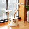 Geshenglang Solid Wood Large Cat Tree with Sisal Scratching Post