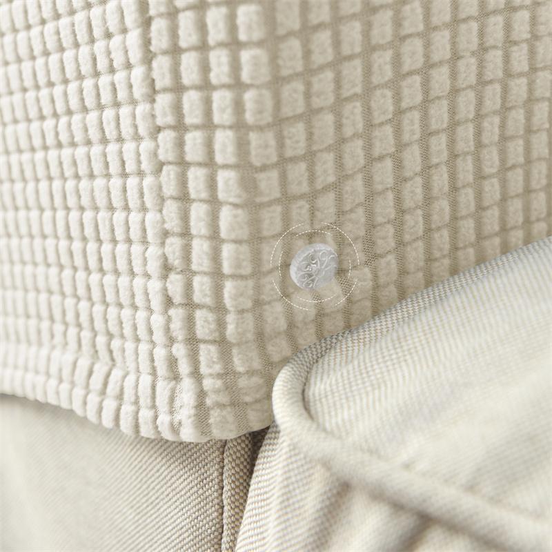 2 Stück/Set Dehnbarer Sofa-Armlehnenbezug Jacquard Staubschutz Couch Sessel Armlehnenbezug Möbel-Schutzhülle für Heimdekoration