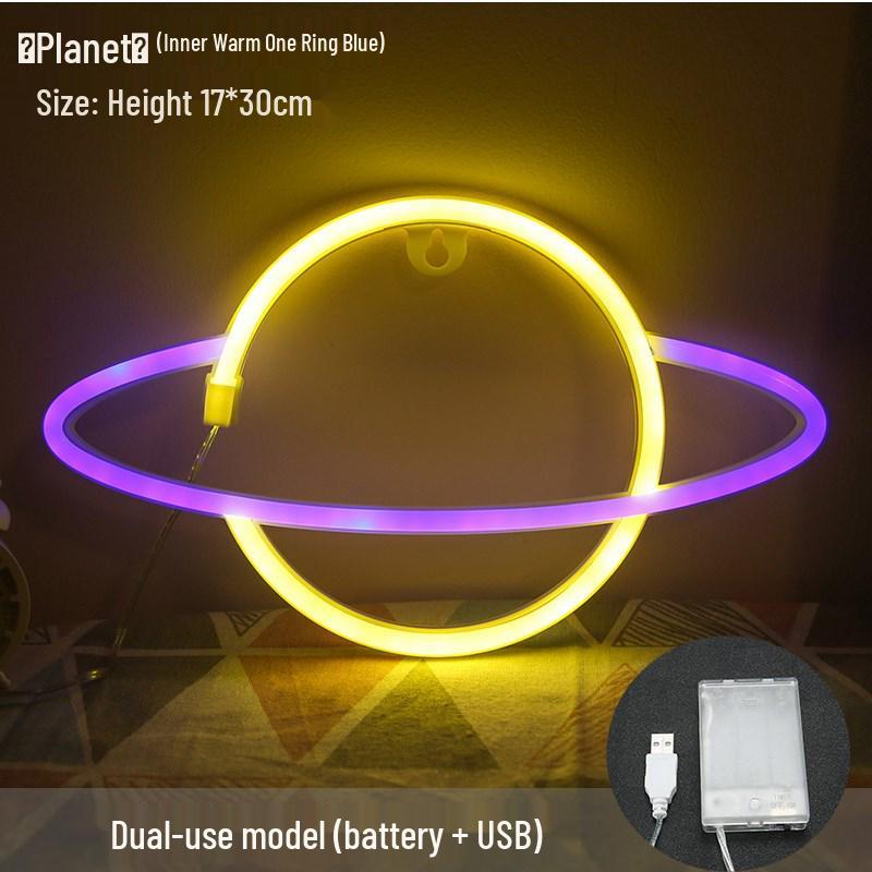 Trendy LED Neon Night Light Sign for Wall Décor