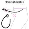 Cateter uretral, expansiune cu dublă utilizare, stimulează, tijă de masturbare manuală uretrală ghidată super lungă.