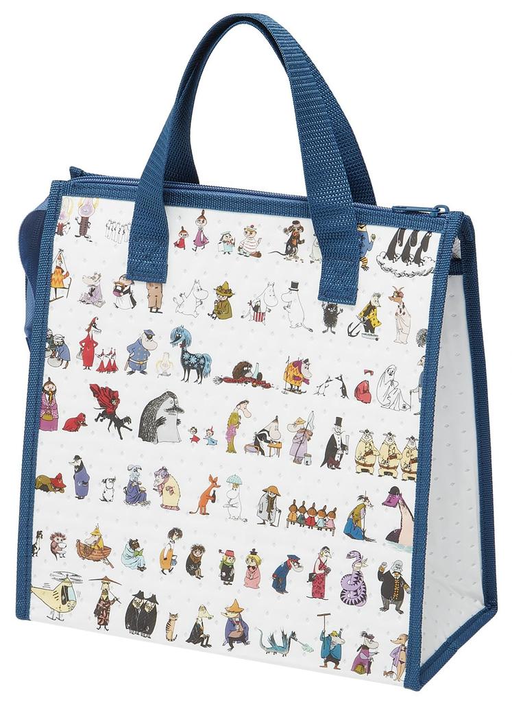 Skater Lunch x Moomin 80th Anniversary Bag, Non-Woven Fabric, Insulated, 26.5 27cm, Edition, FBC1-A