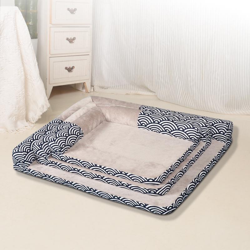 All-Season Removable & Washable Pet Sofa Bed: Cat & Dog Nest