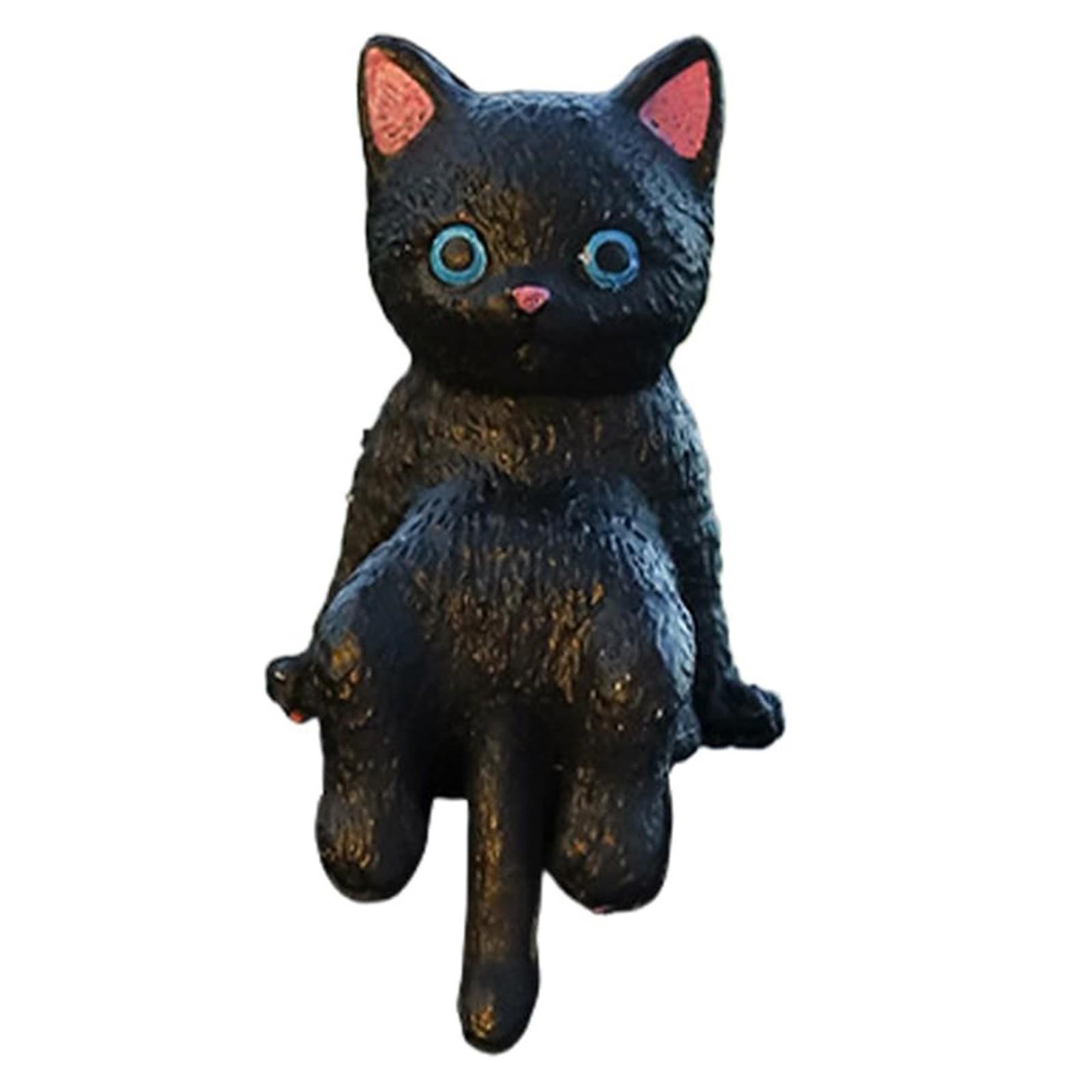 

Милые животные, автомобильные аксессуары, смоляные кошки для украшения приборной панели, украшения стола, украшения для автомобиля, украшения интерьера, зеркала заднего вида, забавные подарки One Size