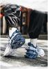 Men's Breathable Flyknit Running Shoes - Gradient Non-Slip Blade Casual Sneakers