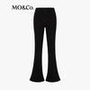 MO&Co. High-Waist Flared Black Wash Jeans