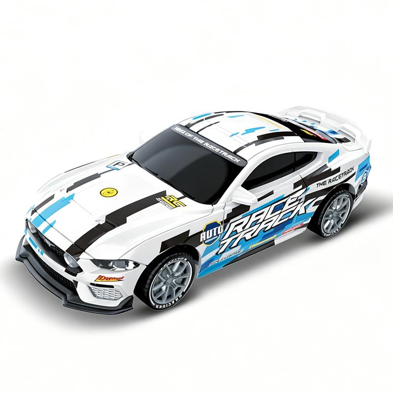 1:43 Scale 4WD RC Remote Control Mini Racing Car Model Set 2.4G Drift Led Lights High-Speed Sports Vehicle AE86 Kid Adults Toys