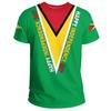 Flag 3D Print Sports Quick-dry Breathable Men T-shirt Outdoor Football Jersey Team Short-sleeve Parent-child Top Clothing