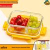 UOSO Little Yellow Duck Glass Microwaveable Lunch Box