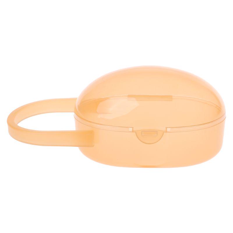 Baby Nipple Container Box Pacifier Case Organizer Transparent Newborn Travel Carrier Nipples Holder
