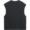 Zara Loose Jacquard American Round Neck Sleeveless T-Shirt Men Tops Gray 3992318-802