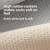 Summer Thin Pure Cotton Anti-odor and Anti-athlete Socks That Won't Fall Off, and White Sports Women's Spring and Summer Boat Socks
