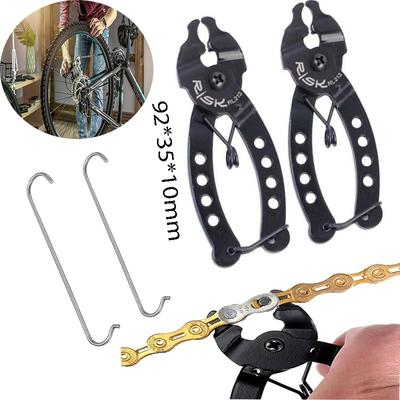 1/3 Avuç Bisiklet Mini Zincir Hızlı Bağlantı Aracı Pense Ana Bağlantı Sökücü Konnektör Kaldırma Kurulum Pense Bisiklet Aksesuarları