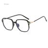 Square Black Leopard Frame Classic Fashion Clear Blue Light Blocking Glasses For Daily computer gafas mujer