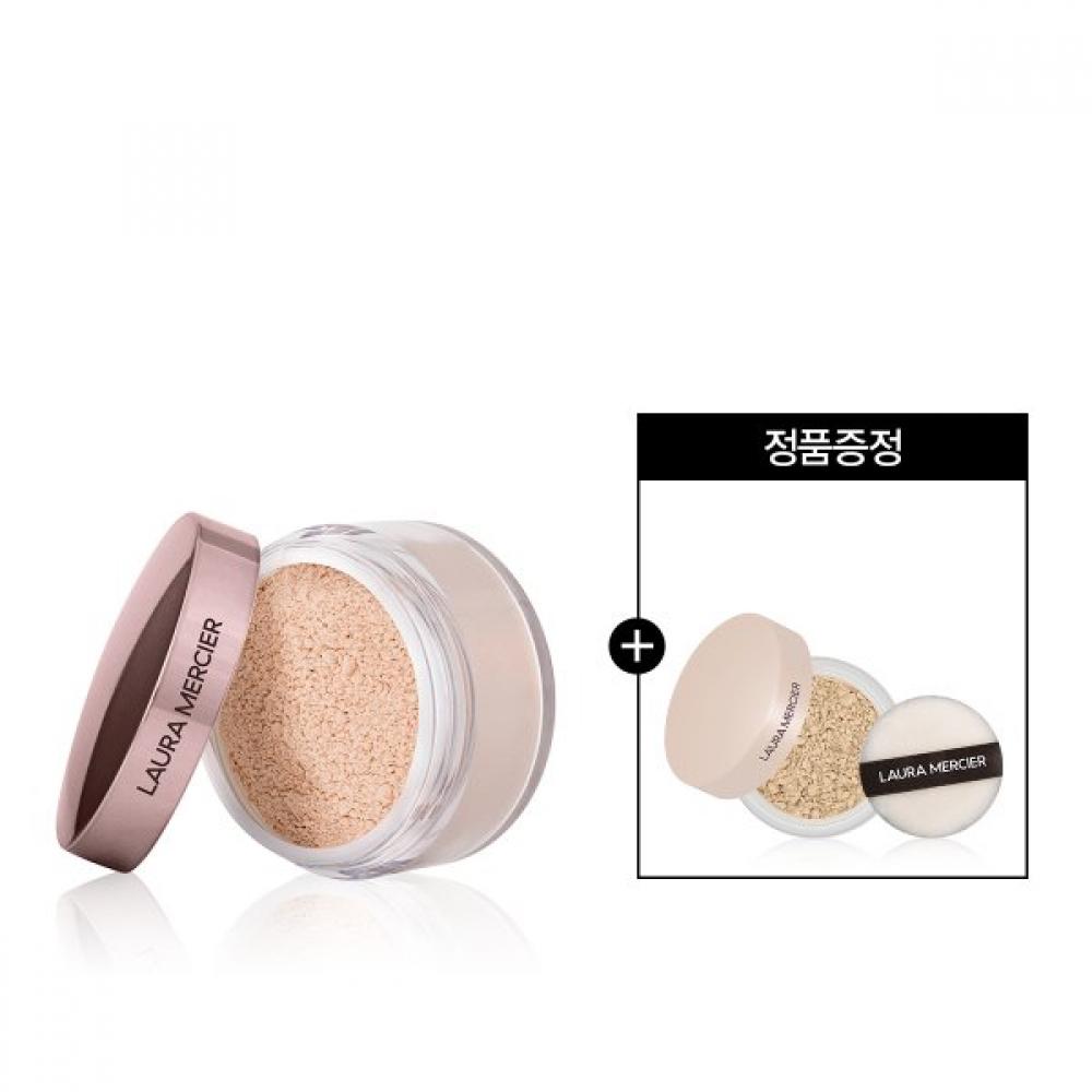 laura mercier Полупрозрачная фиксирующая пудра Tone Up Rose 29 г Мини-пуховка +розовый TRANSLUCENT TONE UP - ROSE