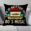 C-Cassette Tape Pillow Case Null