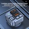 FM Transmitter with 30W PD Fast Charging, Hands-Free Calling, and LED Display