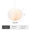 NuFeng Retro Silk Rechargeable Chandelier