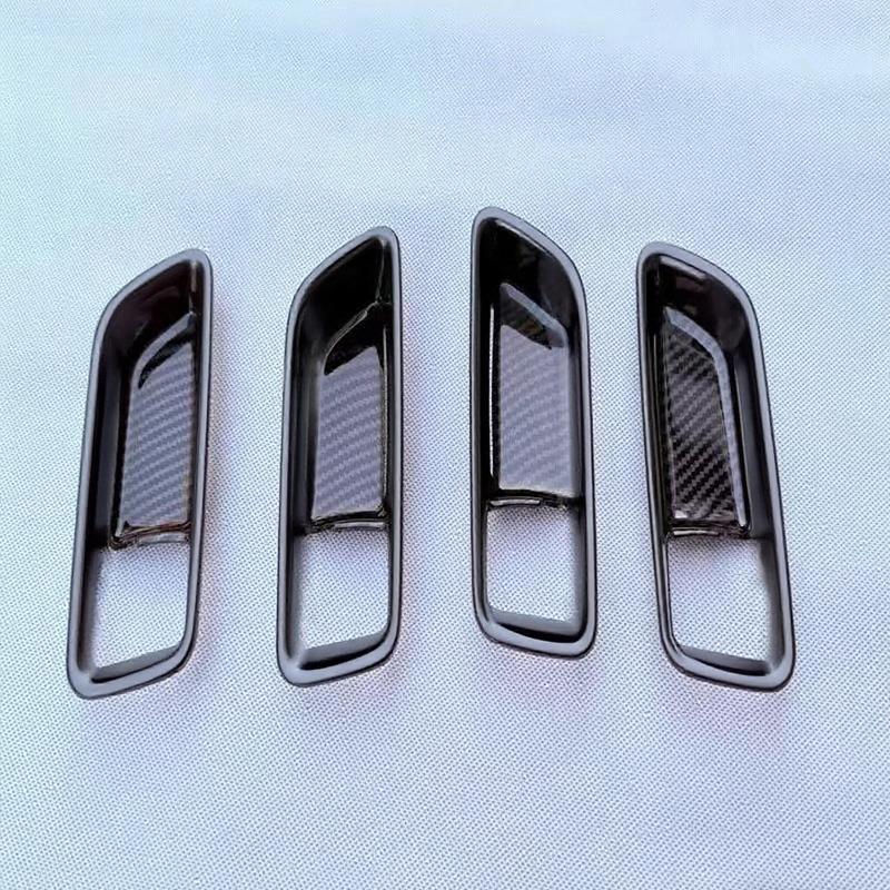 ABS Carbonfiber For Honda Passport 2025 2026 Door Handle Bowl Window Lift Switch Gear Water Cup Panel AC Vent Trument Cover