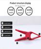 High/Low Voltage Electrician Epoxy Insulating Blanket Fixing Clip - Small Opening, Anti-Shake Alligator Clip