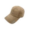 Washed and old embroidered baseball cap soft top three bars cap men's and women's retro versatile face small visor