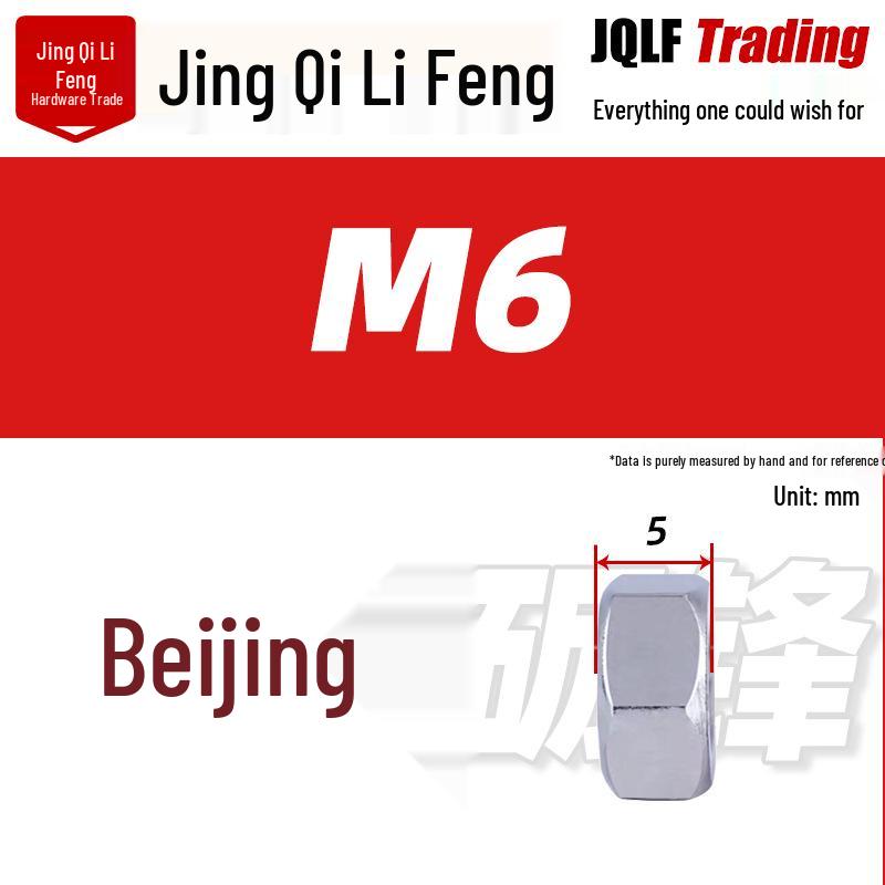 316 Stainless Steel Locking Hex Nut, M2-M64