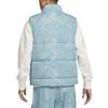 Nike Water-Resistant Basketball Warmth Elegant Jacquard Vest Men Vests Denim-Blue-Green White HF7721-464