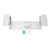 Ethernet Adapter Holder Cable Caddy Aluminum Alloy Ethernet Adapter Wall Mount Cable Management Kit for V2