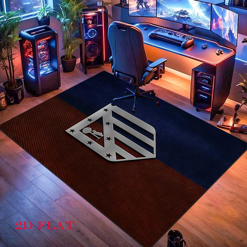 Atleti  Carpet Rug for Living Room Bedroom Home Sofa Decoration,Kids play Nonslip Floor Mat