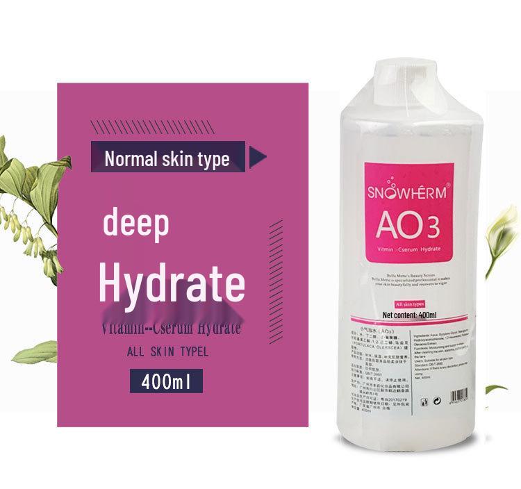 Korean Small Bubble Skin Management & Hydrating Beauty Instrument with SA2 AS1 Solution
